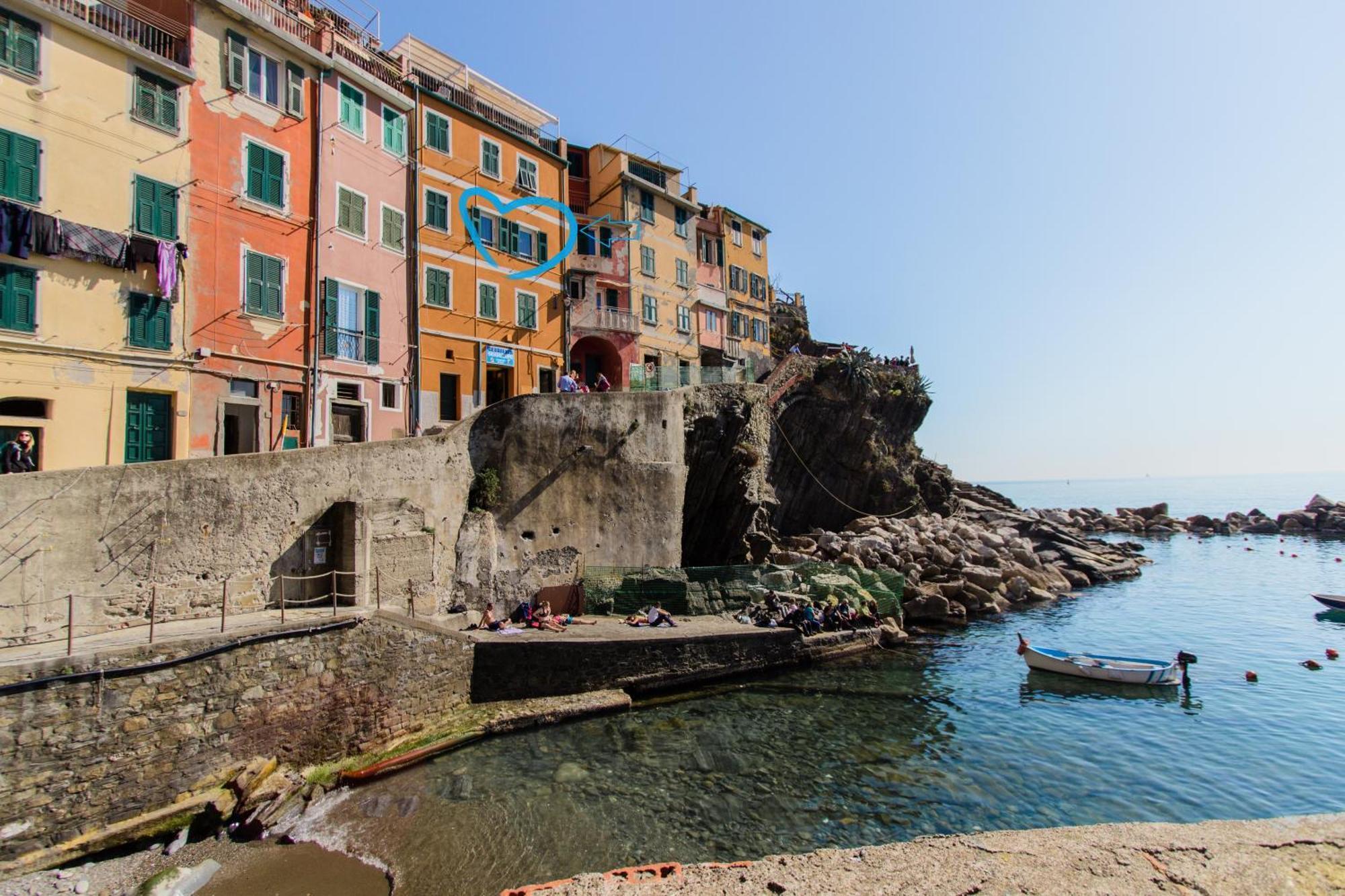 Il Mare Di Ada:Seaside Apartament In Riomaggiore Kültér fotó